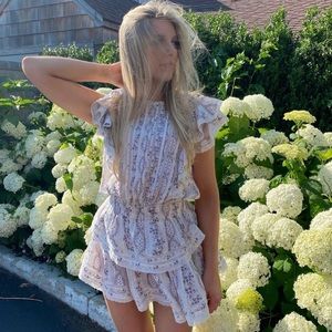 LoveShackFancy Natasha Mini Dress Sz XS